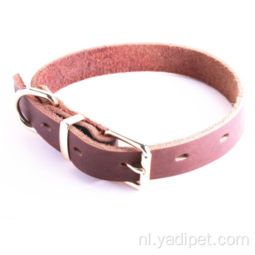 honden lederen halsband fabriek groothandel halsband